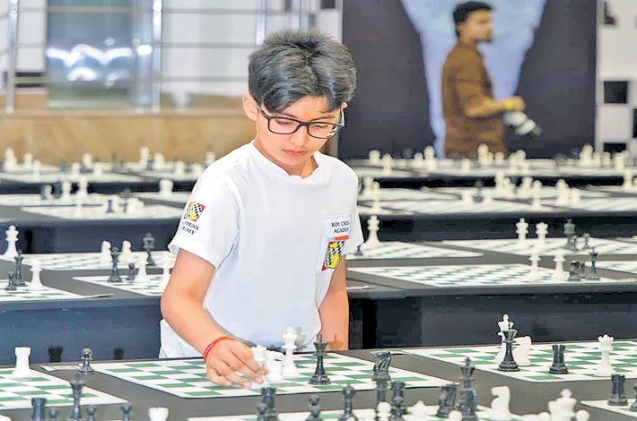 Nara Devaansh Enters World Book Of Records With Checkmate Solutions